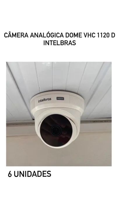 Kit com 8 câmeras 