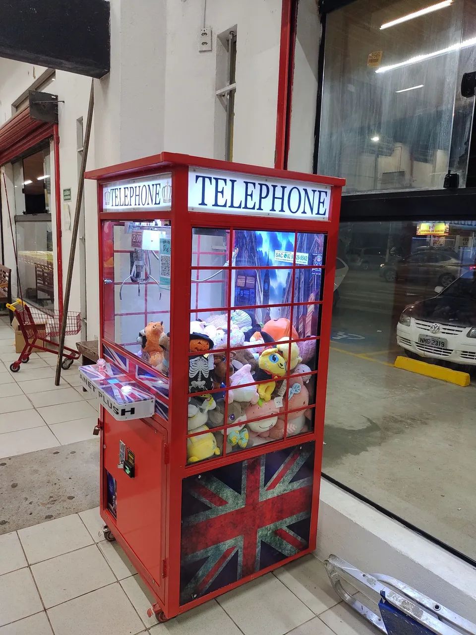 Máquina de pelúcias London  - Foto 4