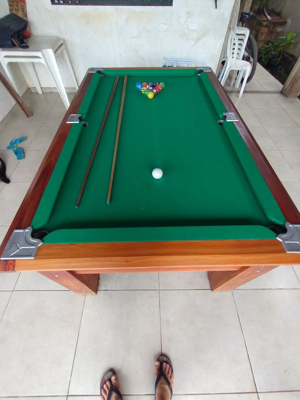 Mesa de Sinuca de Madeira - Foto 3