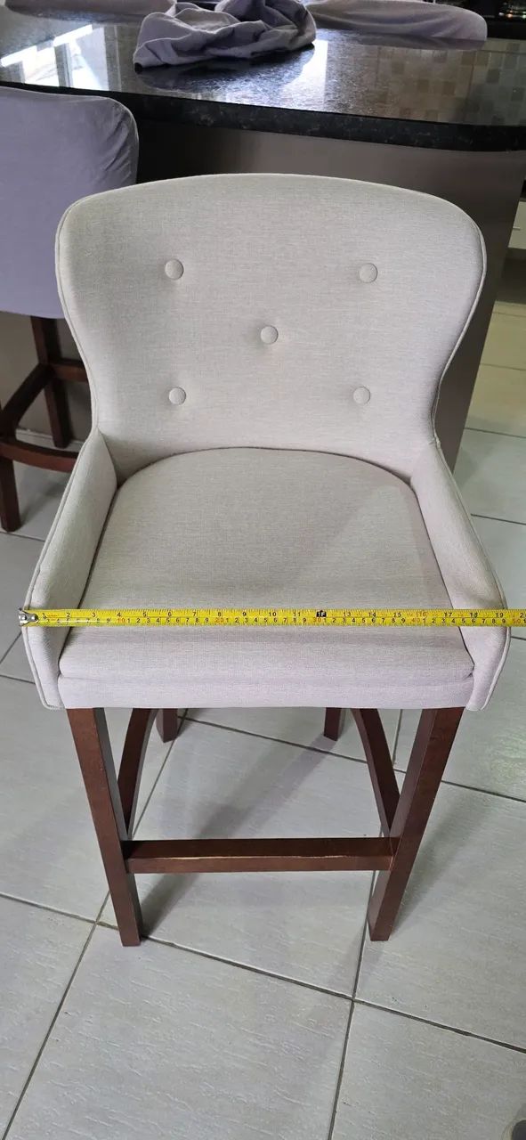 Banqueta  maciça  tipo Cadeira - Foto 3