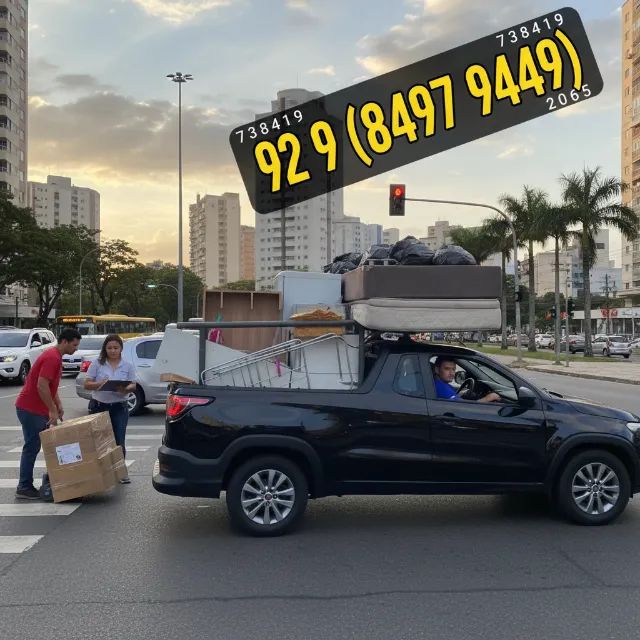 Mudança Frete confiável para todo lugar Zap Disponivel