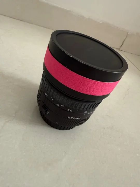 Lente Sigma fisheye 15mm - olho de peixe  - Foto 5