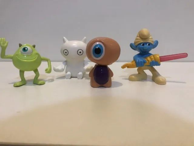 Miniaturas Kit Com 4 Unidades