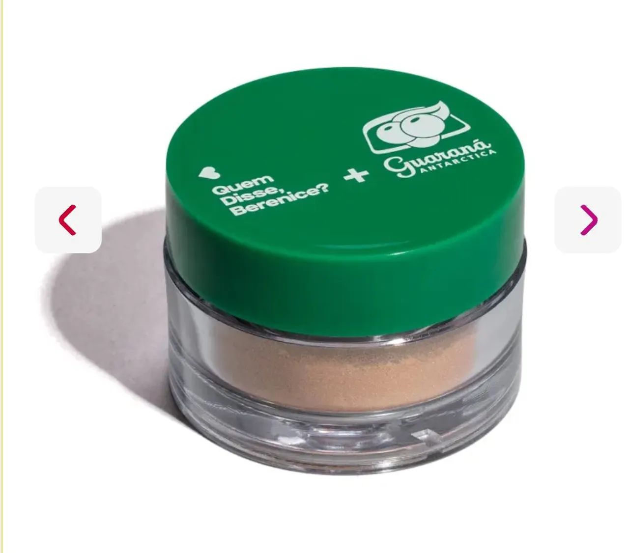 Iluminador Rosto e Corpo Hora de Brilhar QDB E Guaraná Antarctica 5g - Foto 4