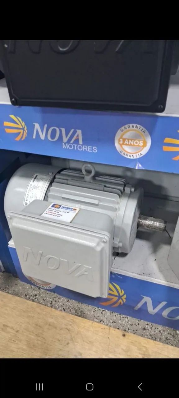 MOTOR ELÉTRICO 2CV MON 127/220V 1740RPM IP56 NOVA