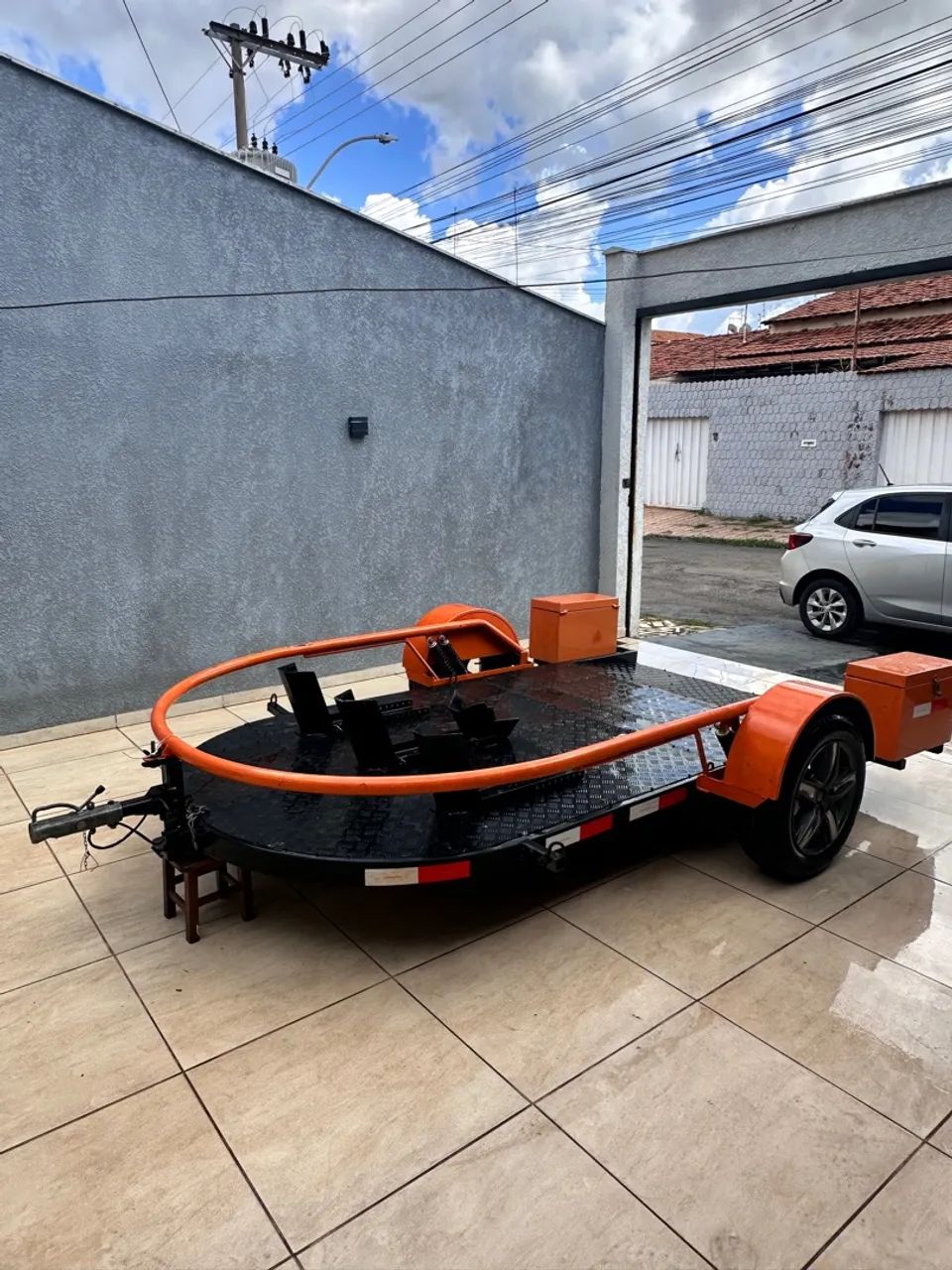 Carretinha para Transporte de Motos 