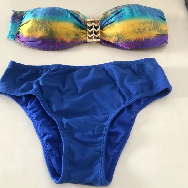 Conjunto Biquini Top com Fivela da Blue Beach - Foto 2