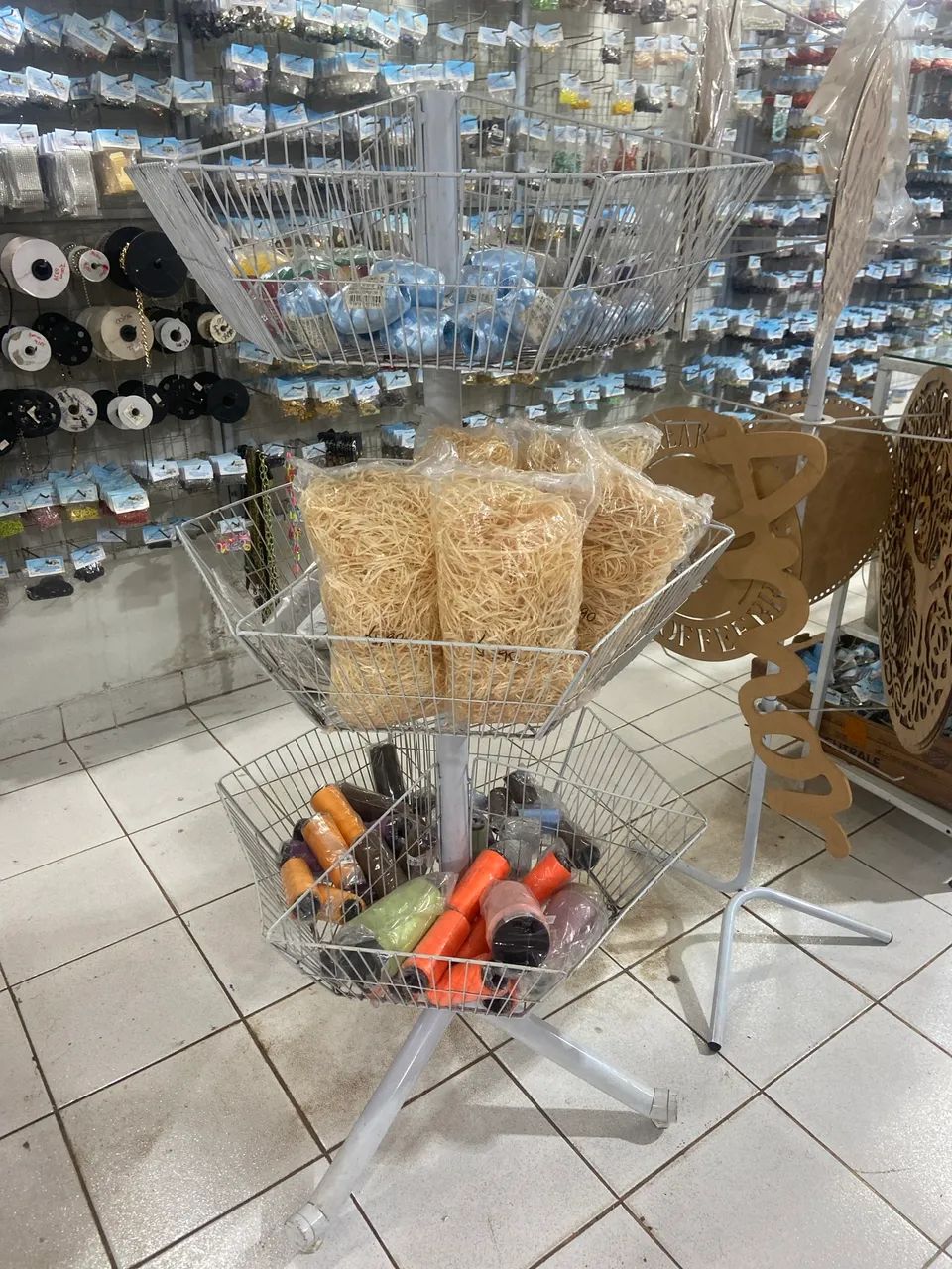 Gôndola aramada giratória 