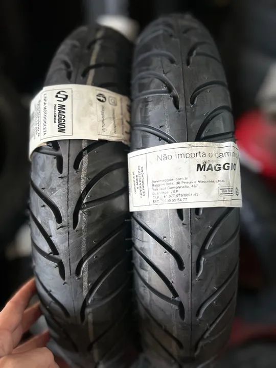 Pneu dianteiro PCX maggion 100/80r14 - Foto 2