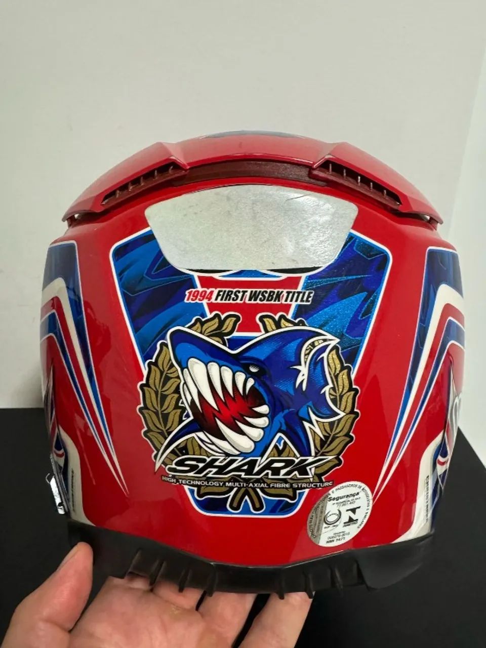 Capacete Shark Speed R Vermelho Foggy Vermelho Tamanho L / 60 - Foto 2