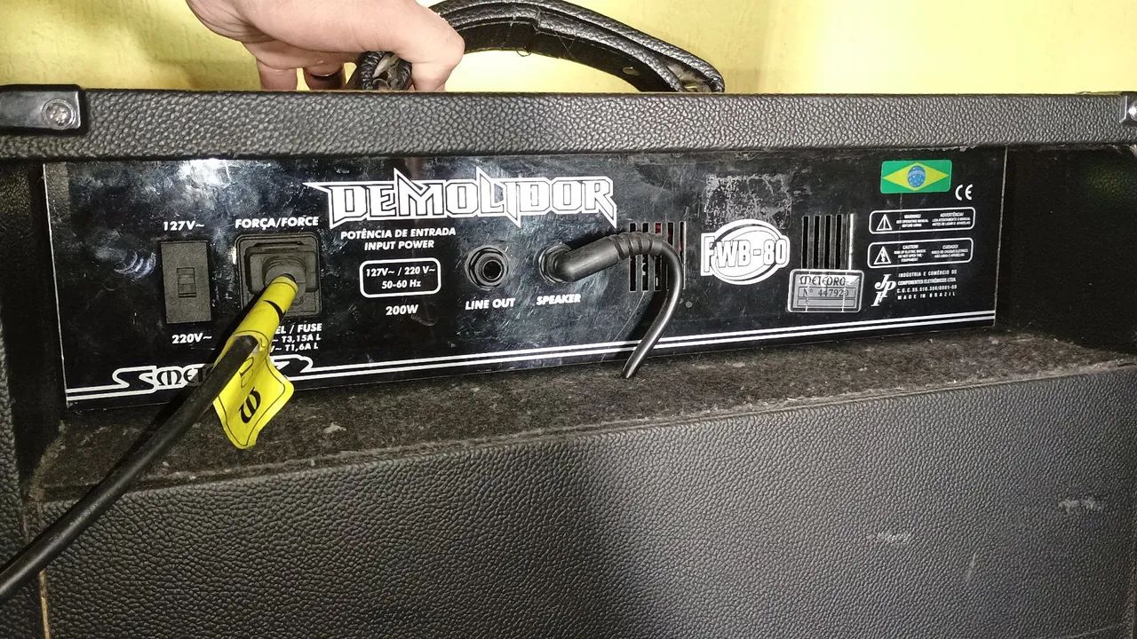 Amplificador de Baixo Meteoro Demolidor FWB-80 - Foto 5