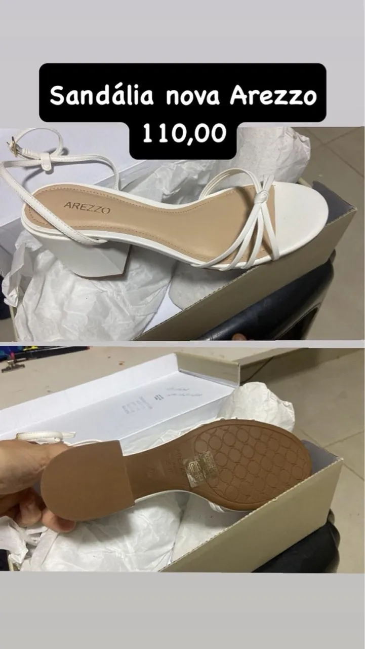 Sandália Arezzo Nova - Conforto e Estilo!