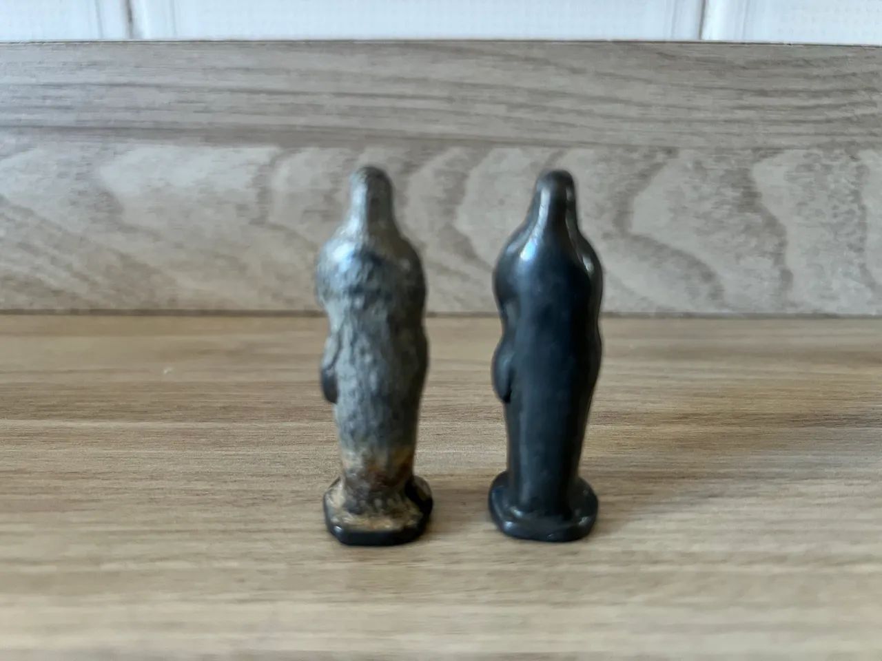 ANTIGAS MINIATURAS DE SANTOS EM ESTANHO - Foto 4