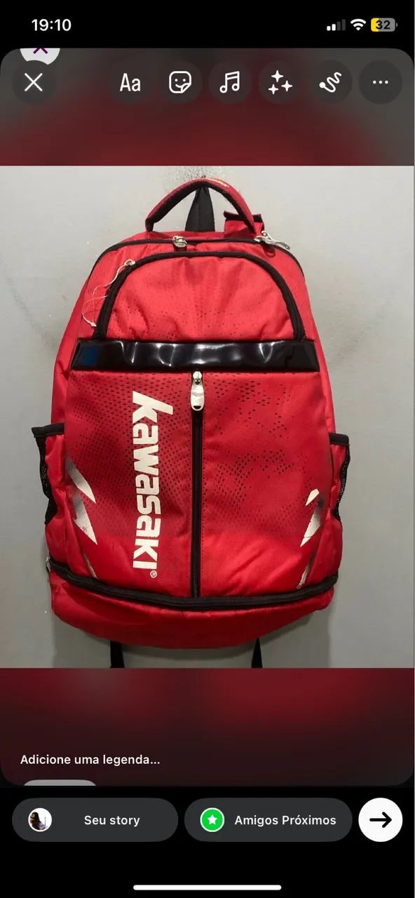 Mochila Kawasaki Gringa - Foto 3