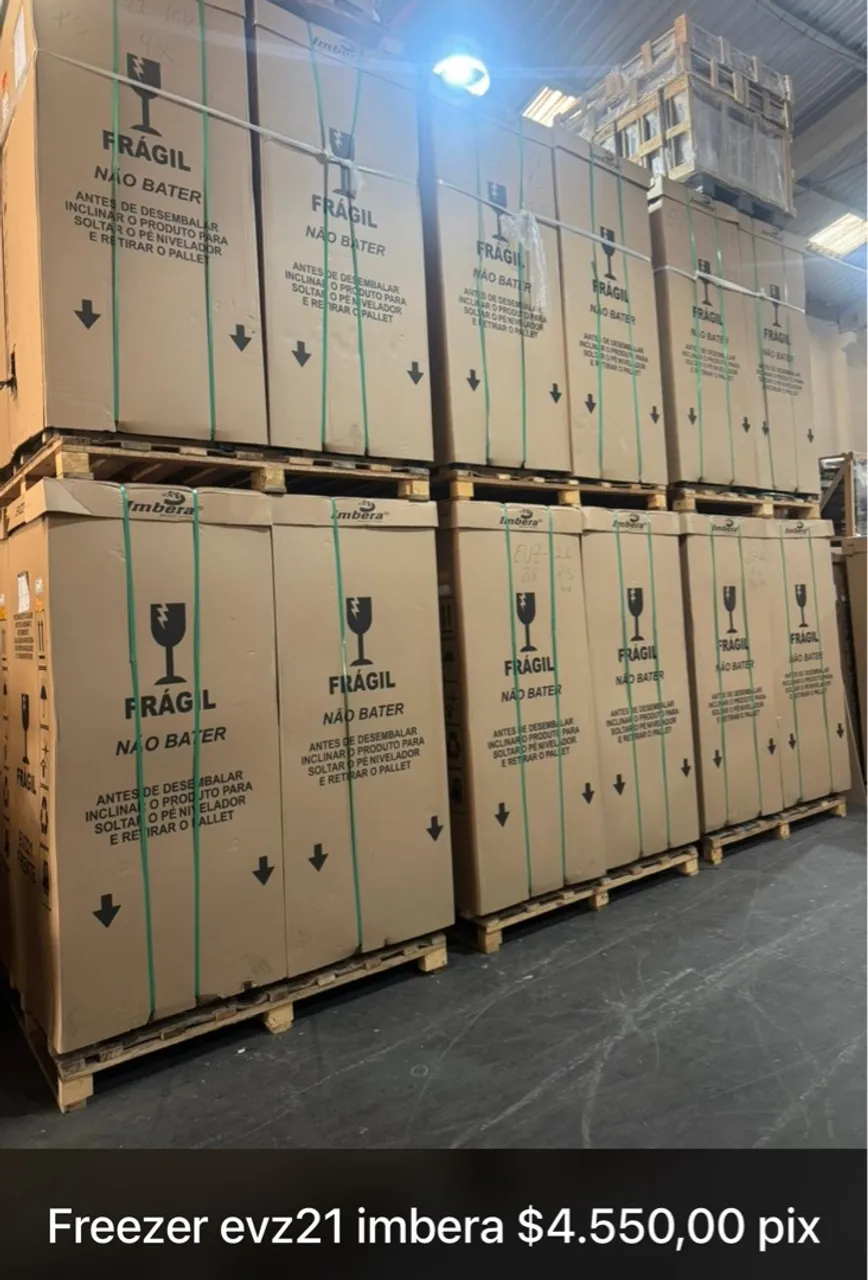 Freezer Industrial 560litros Imbera EVZ21 - Novo!