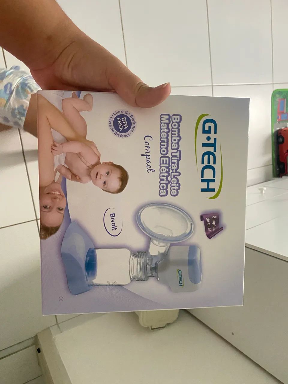 Bomba elétrica de tirar leite 