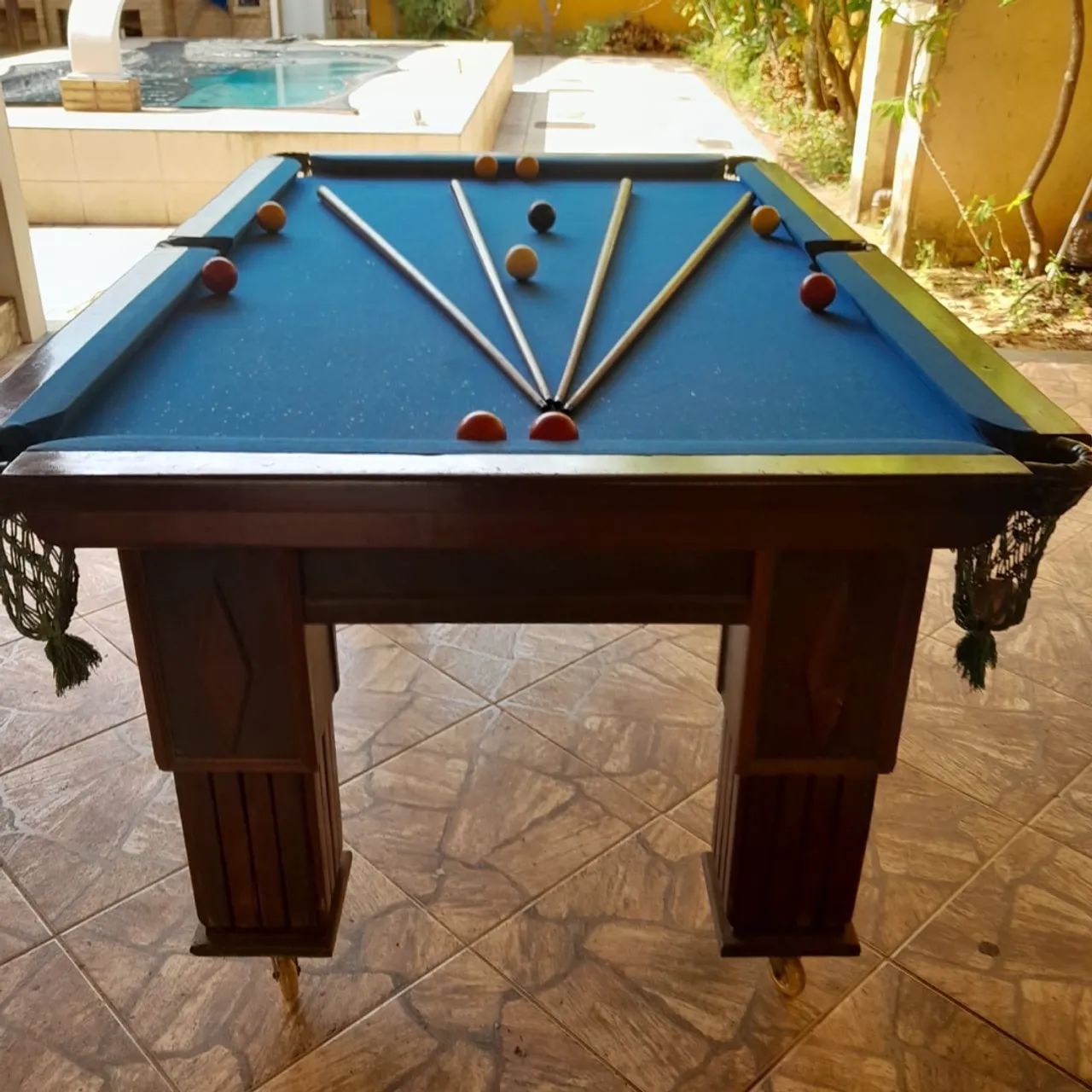 Mesa de sinuca, muito nova!  - Foto 3