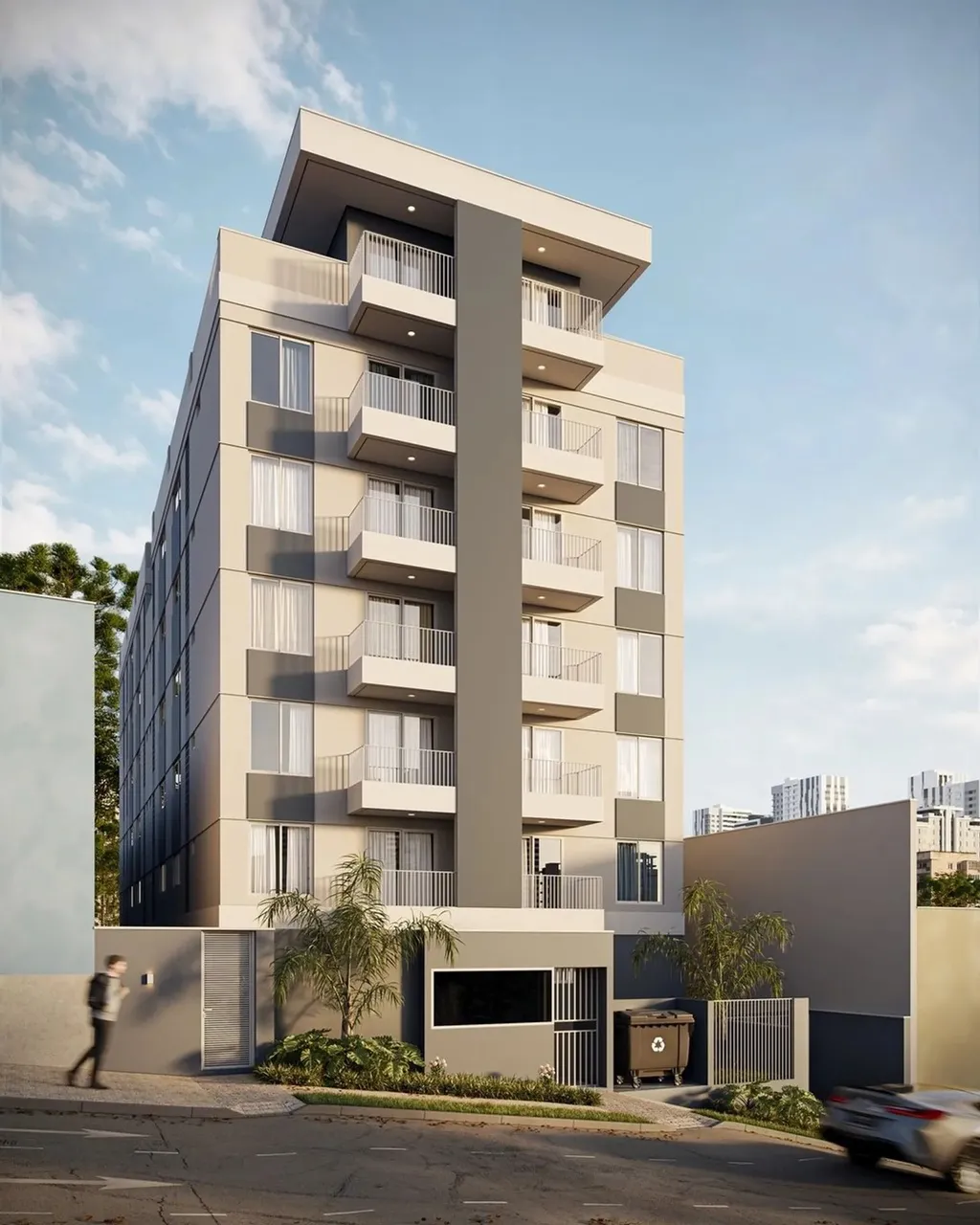 Studio à venda em Curitiba, São Francisco, com 1 quarto, 27,18m²