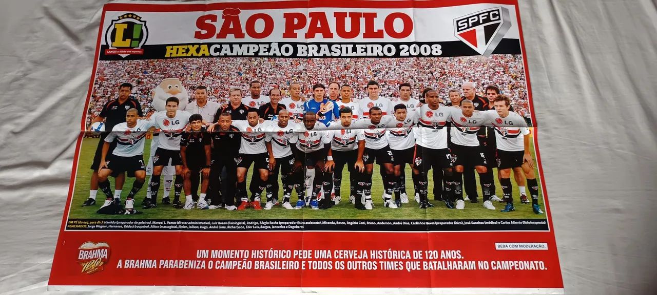 Pôsteres São Paulo Tri-Hexa 2006/2007/2008 - Foto 5