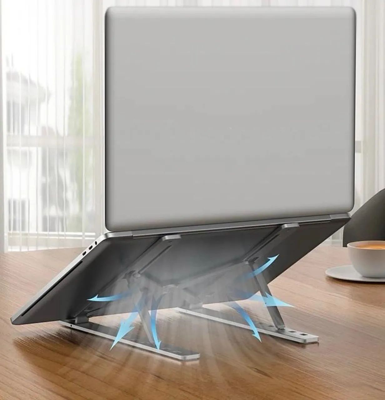 Suporte De Alumínio Para Notebook - Produto Novo - Foto 4
