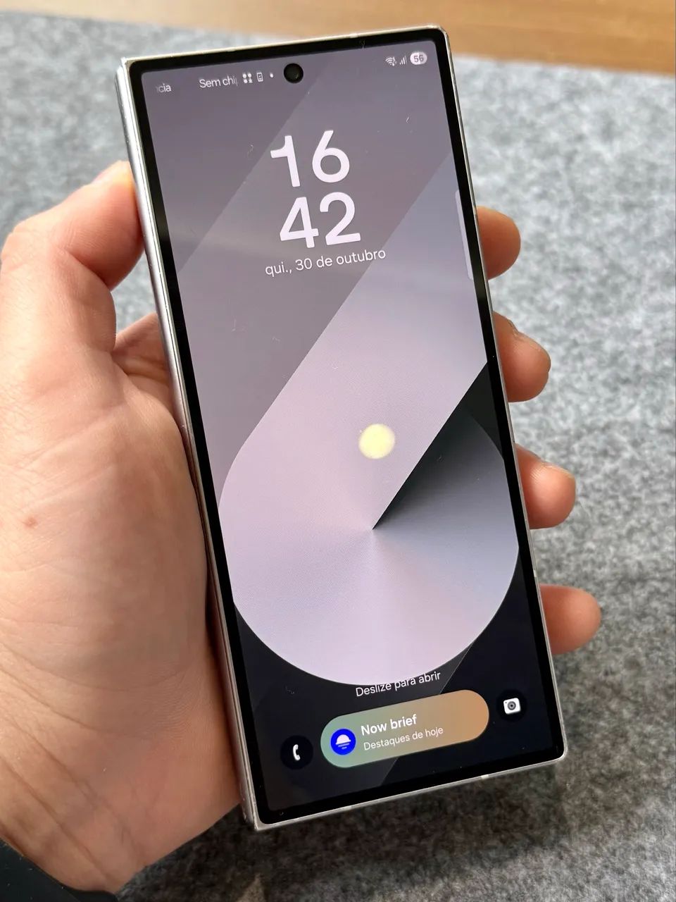 SAMSUNG GALAXY Z FOLD 6 512GB - ACEITO TROCAS/PARCELAMENTO EM ATÉ