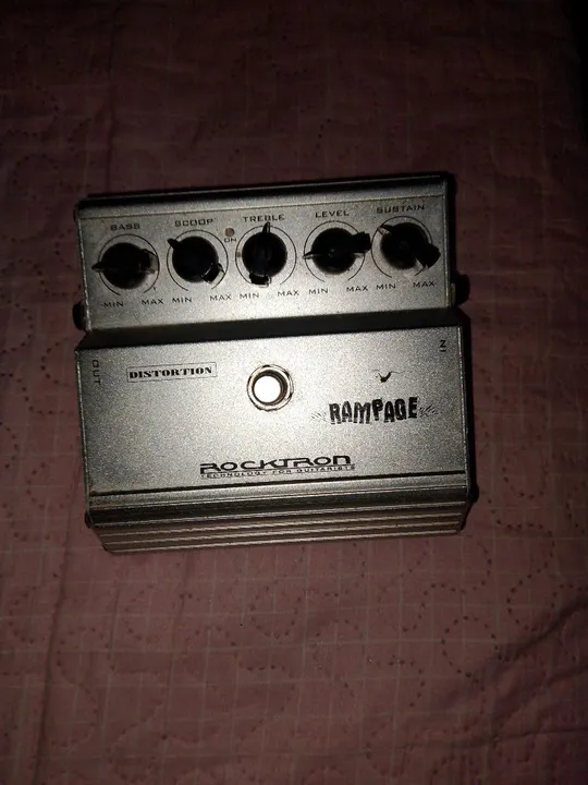 Pedal de Overdrive Rocktron Rampage