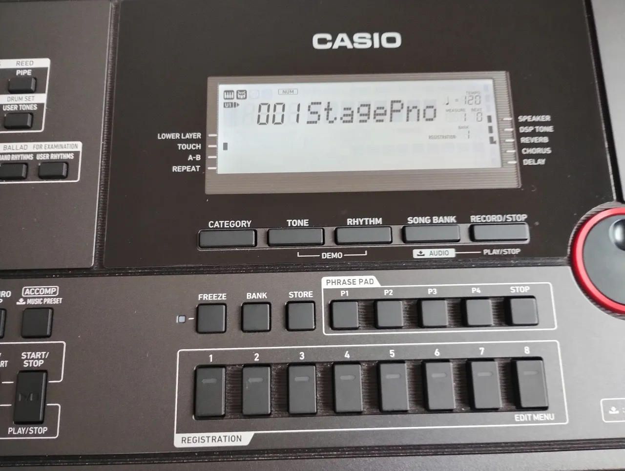 Teclado Casio CTX 5000Stage Pro
