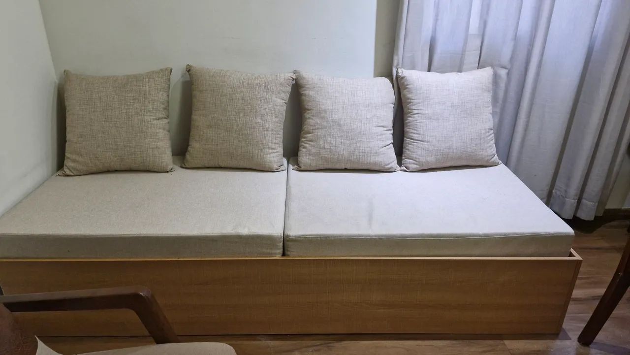 Sofa módulo com almofadas  - Foto 2