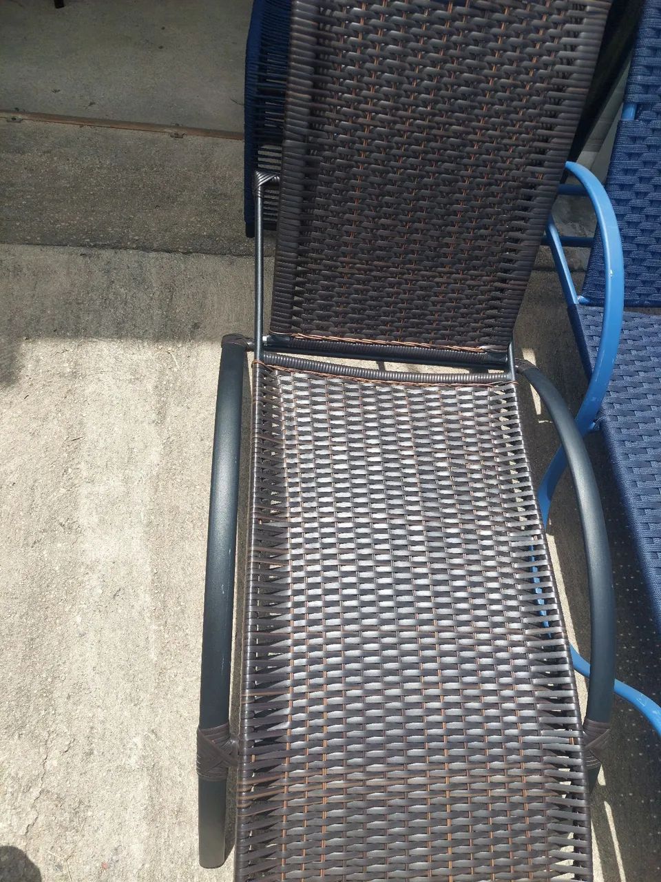Espreguiçadeira fibra sintética  - Foto 2
