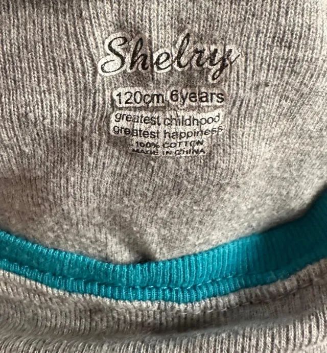 Conjunto pijama Shelby tamanho 6 anos importado (desapego) - Foto 2