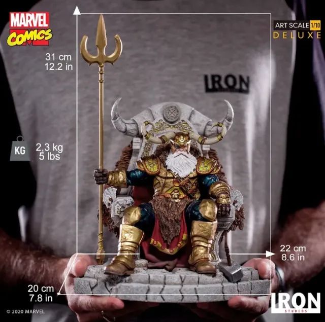Iron Studios 1/10 Odin Comics Marvel - Foto 2