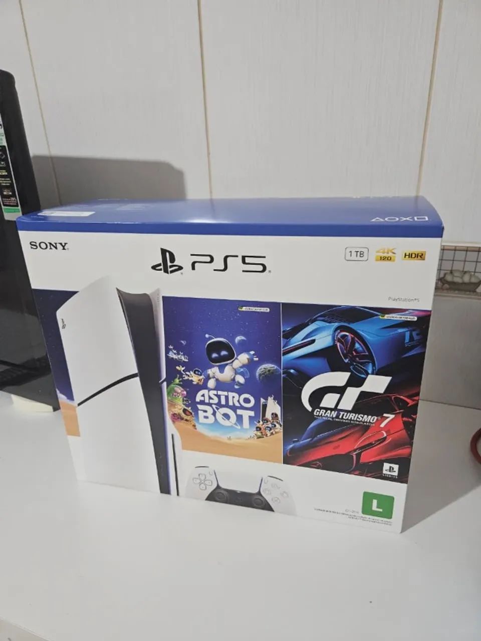 Playstation 5 Slim com leitor + 2 jogos NOVO/LACRADO