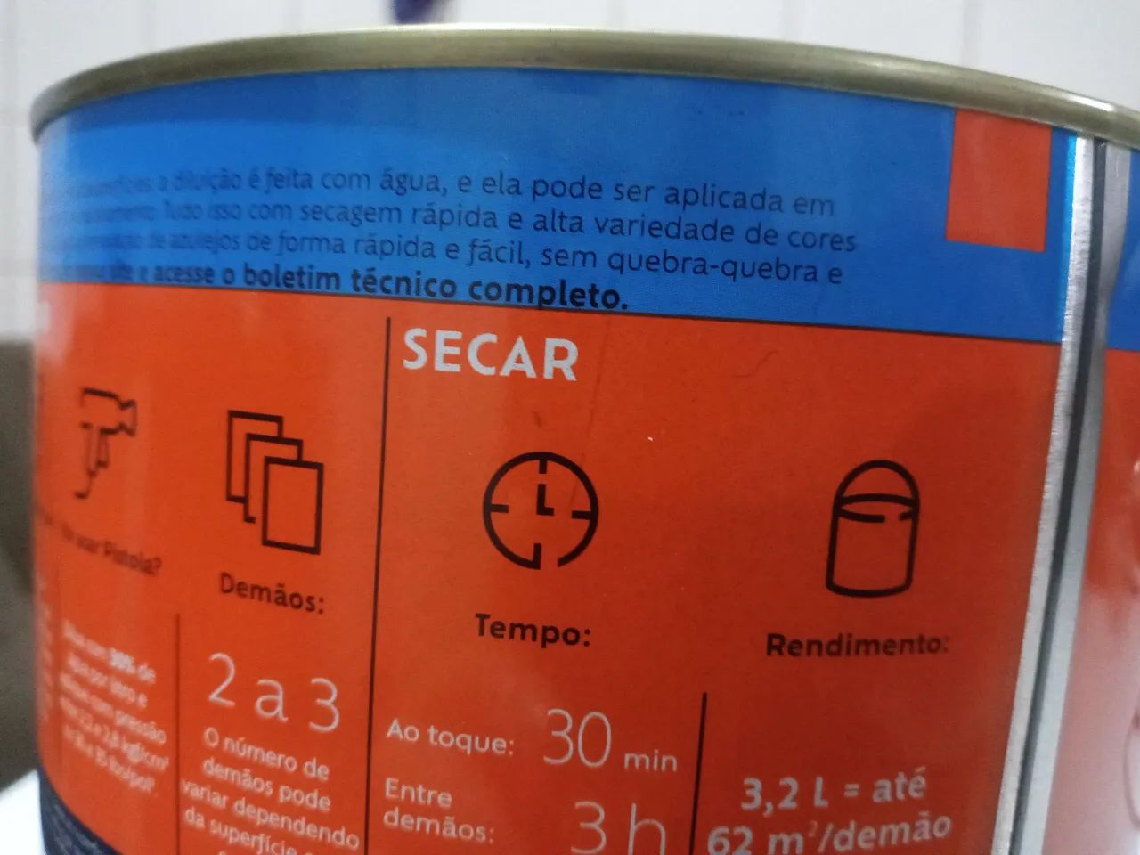 Tinta Esmalte Suvinil Multisuperfícies 3,2L - Foto 4