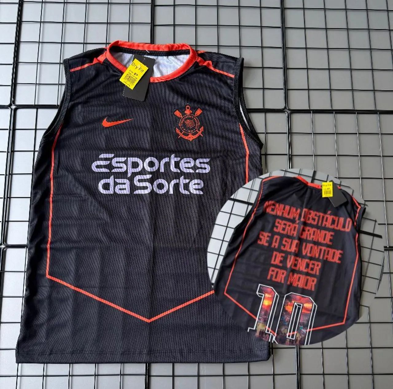 Camisa regata de frase apenas 35 reais - Foto 3