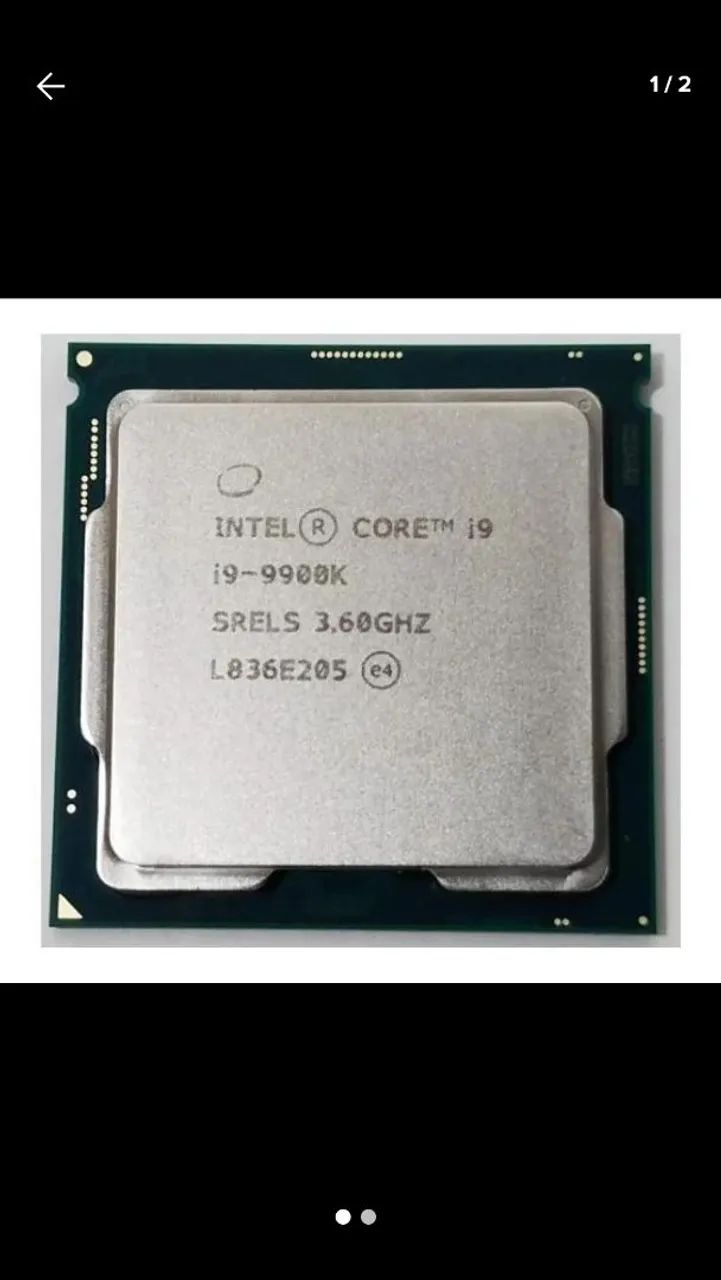 intel i9 9900k