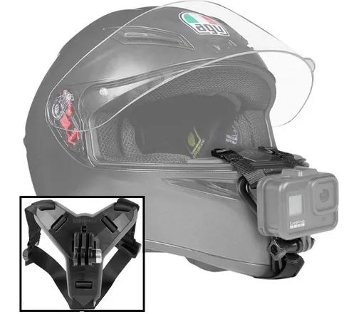 Suporte Frontal Gopro Para Capacete