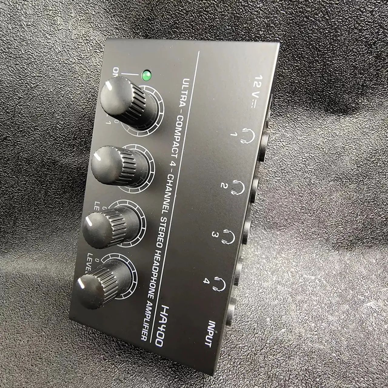 MINI AMPLI DE FONES DE OUVIDOS DE 4 entradas (POWERPLAY E RETORNO DE OUVIDO) - Foto 2