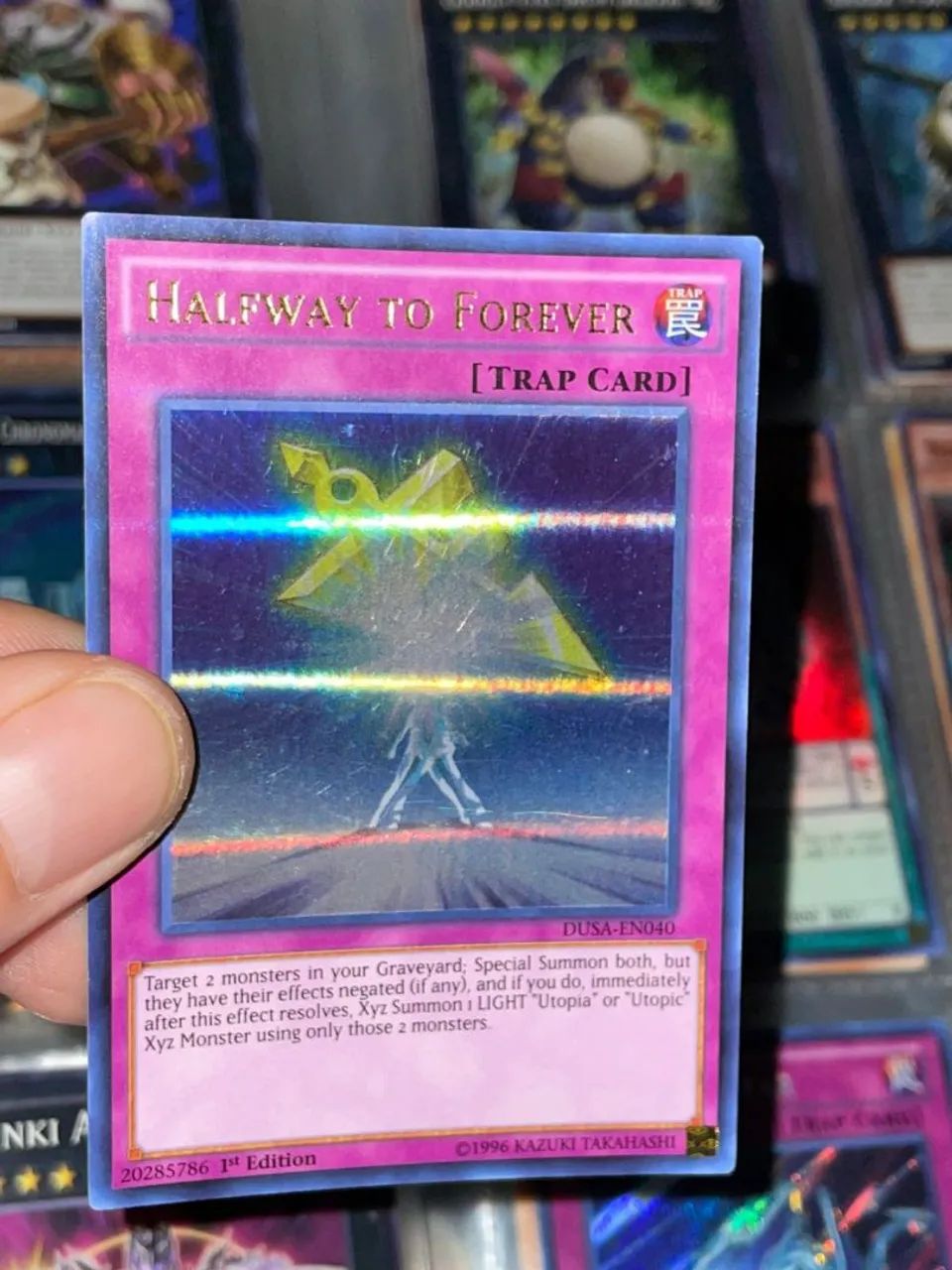Carta Yu-Gi-Oh! Halfway to Forever