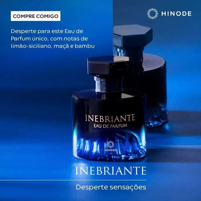 Perfume Inebriante Hinode Eau de Parfum Masculino - Foto 2