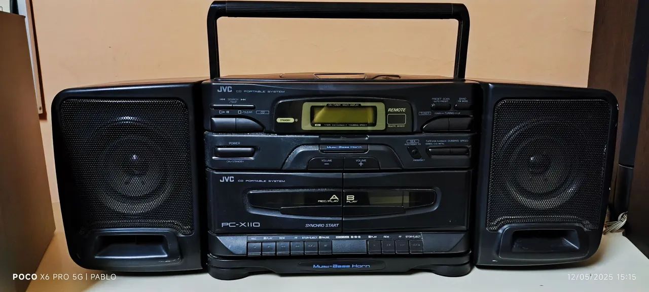 Aparelho de som JVC PC-X110