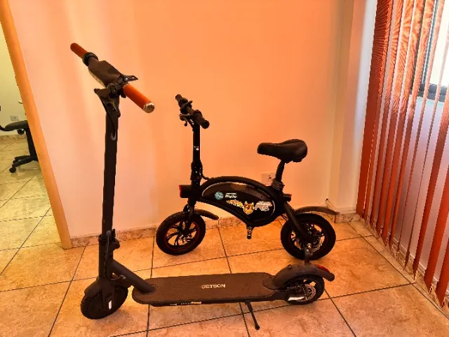 Patinete Elétrico Jetson + Mini Bike Elétrica Pro Mobility - Semi Novos