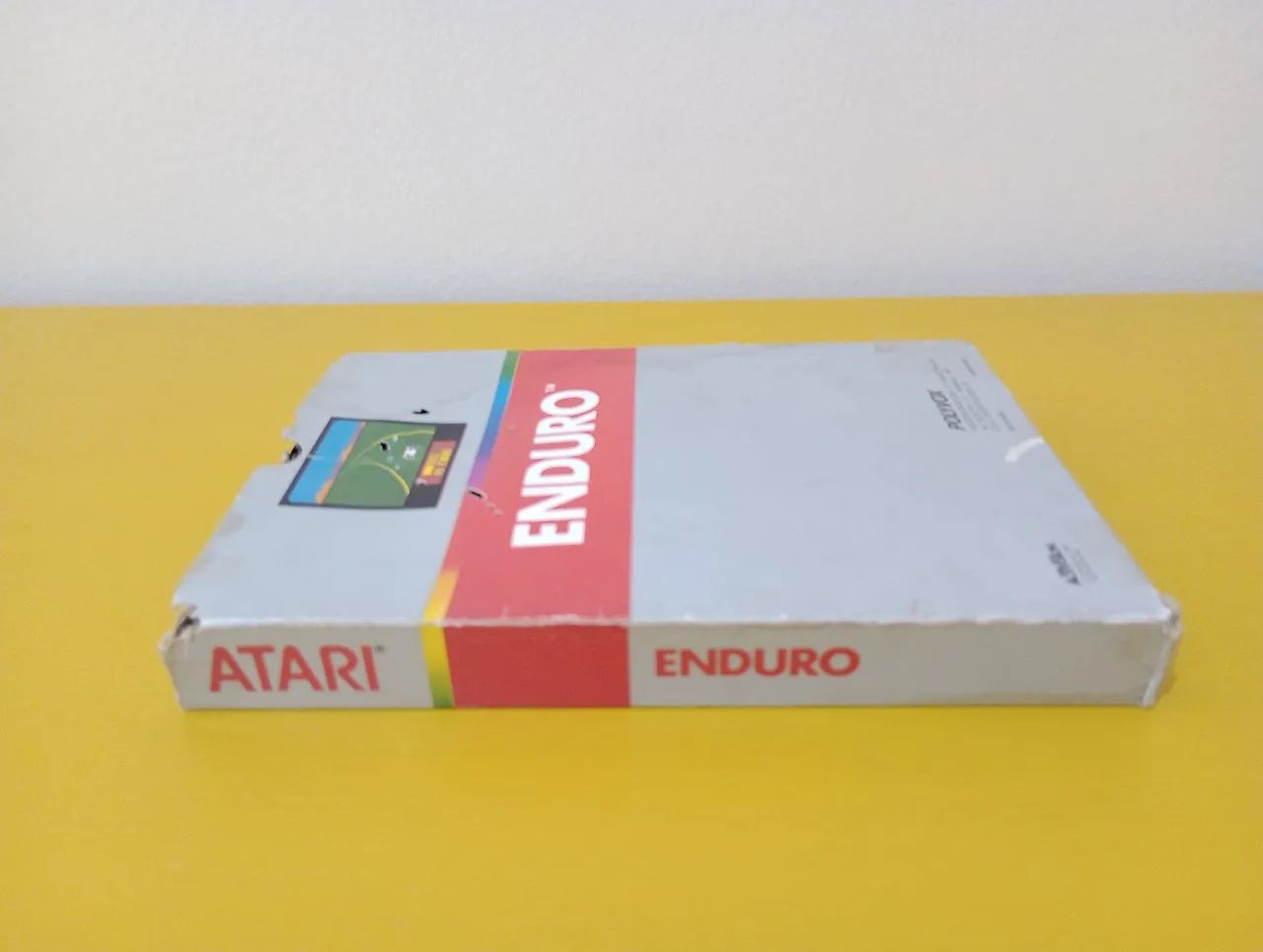 Jogo Atari Enduro Cartucho Original Polyvox Completo - Foto 3