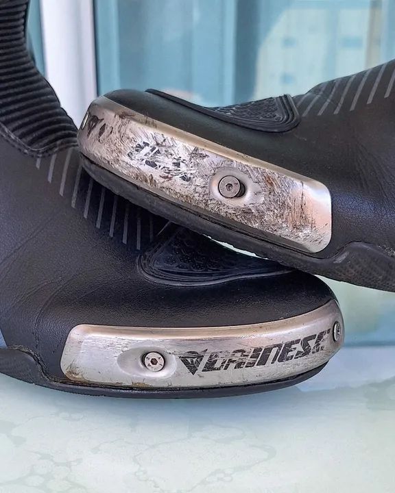 Botas Dainese Torque RS Out preta TAM 44 EUR = 42 BRA - Foto 5