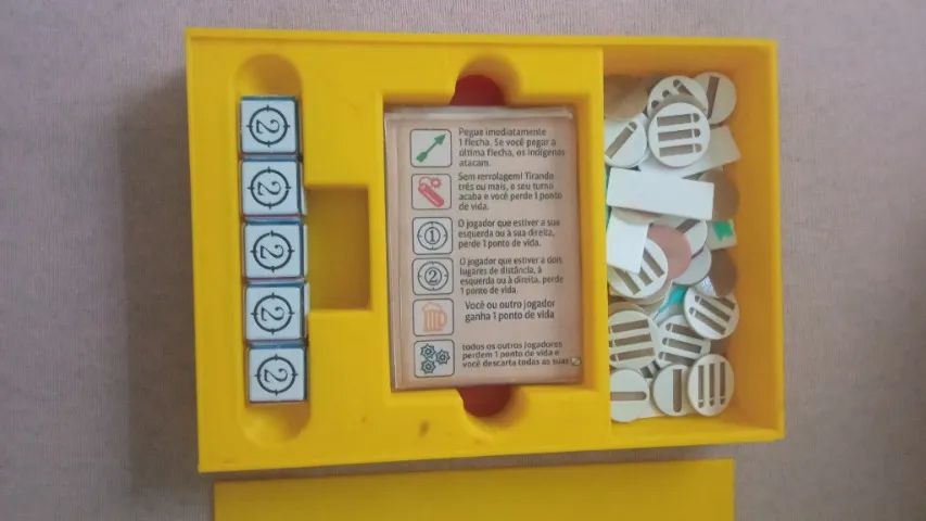 Bang Dice 3D (Insert, tokes, dados + cartas de brinde) - Foto 2