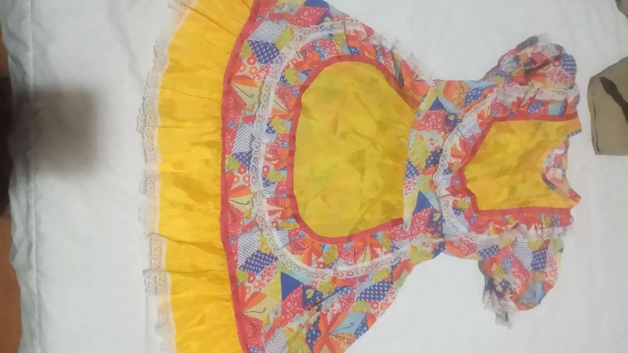 Vestido Infantil Festa Junina