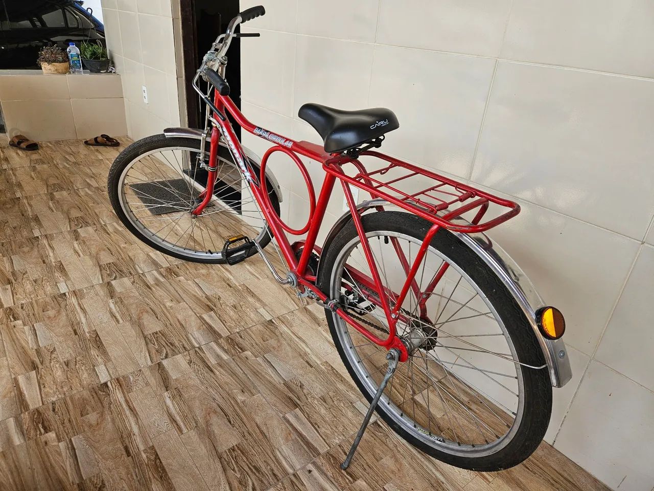 Bicicleta Monark Barra Circular Vermelha - Foto 2