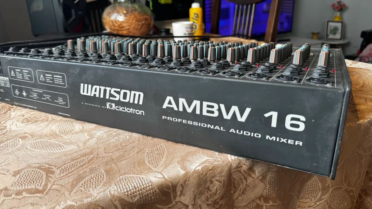 Mesa de Som AMBW 16 canais - Foto 3