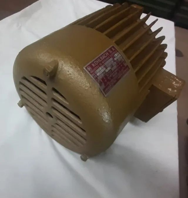Motor Eletrico Trifasico 1,5 cv 220/380 V Novo - Foto 4