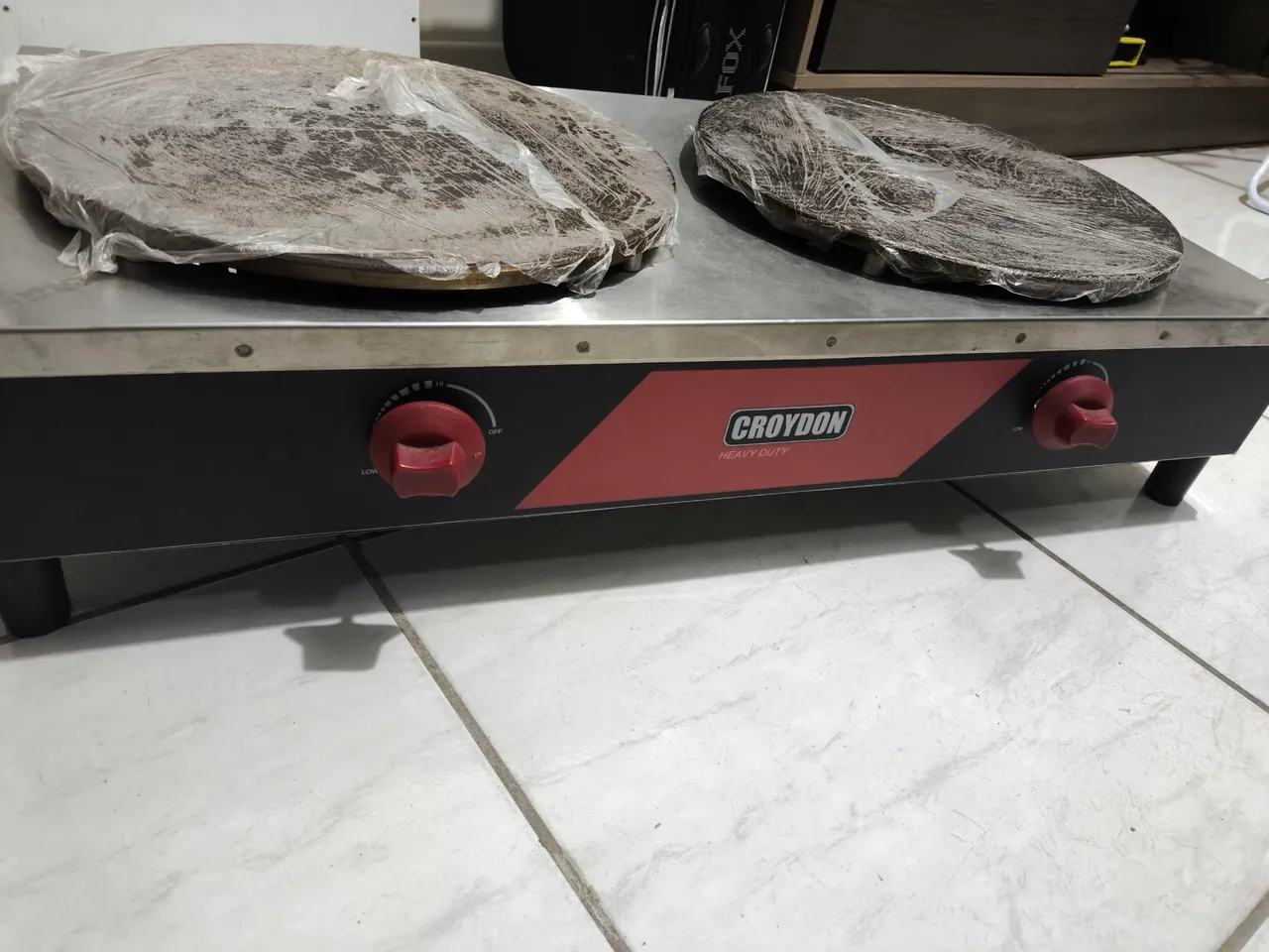 Chapa Croydon Heavy Duty para cozinha industrial