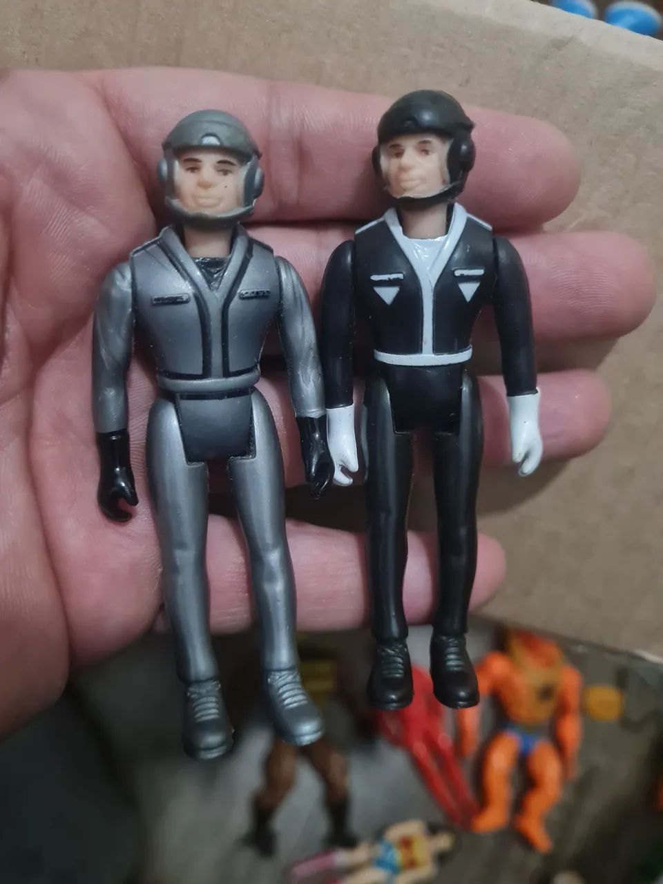 Bonecos Vintage de Piloto